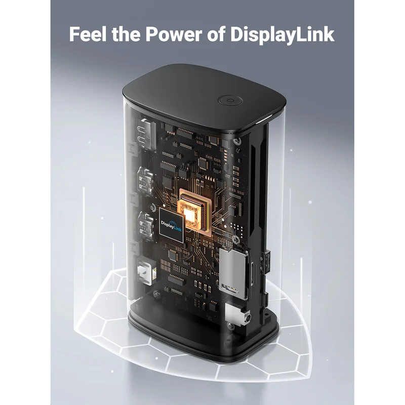 Docking Station UGREEN 12 en 1 Triple Pantalla 8K con Ethernet