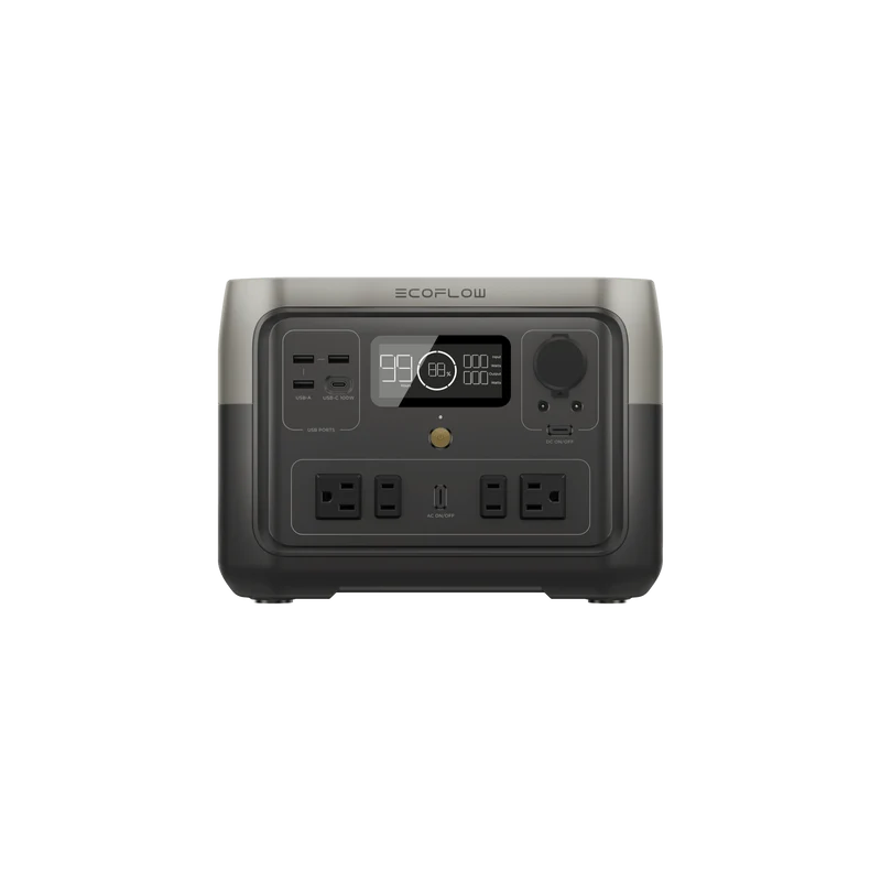 Estación de Energía Portátil EcoFlow RIVER 2 Max 500, 499 Wh, 1000 W