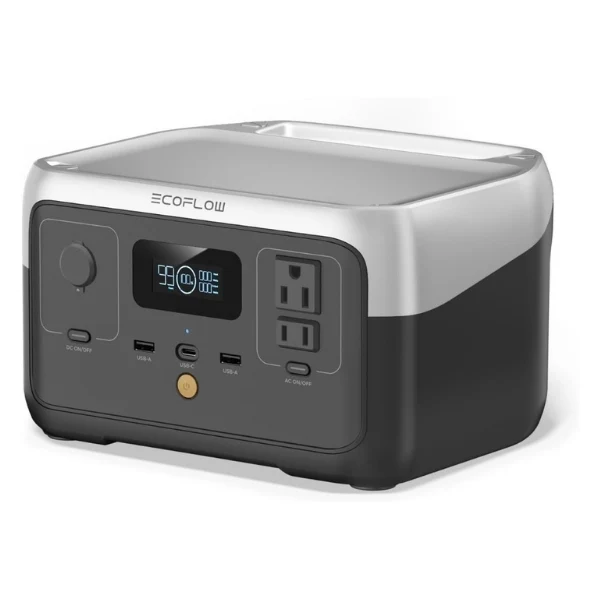 Estación de Energía Portátil EcoFlow RIVER 2, 256 Wh, 600 W