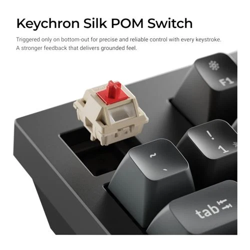 Teclado Mecánico Inalámbrico Keychron Q5 Ultra 8K Hot-Swap RGB Blanco
