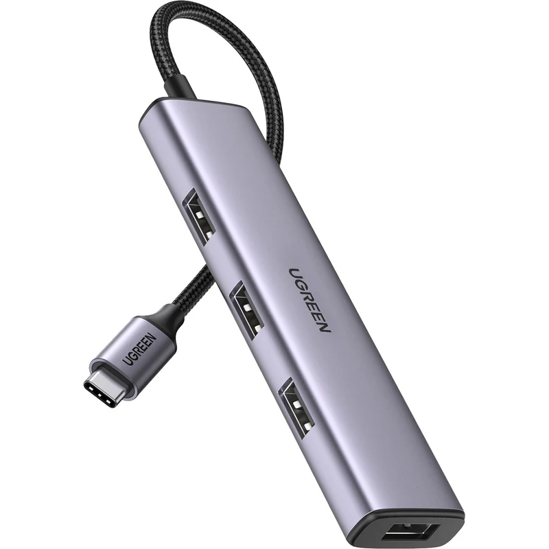 Hub USB UGREEN 4 en 1 USB-C a 4 Puertos USB-A