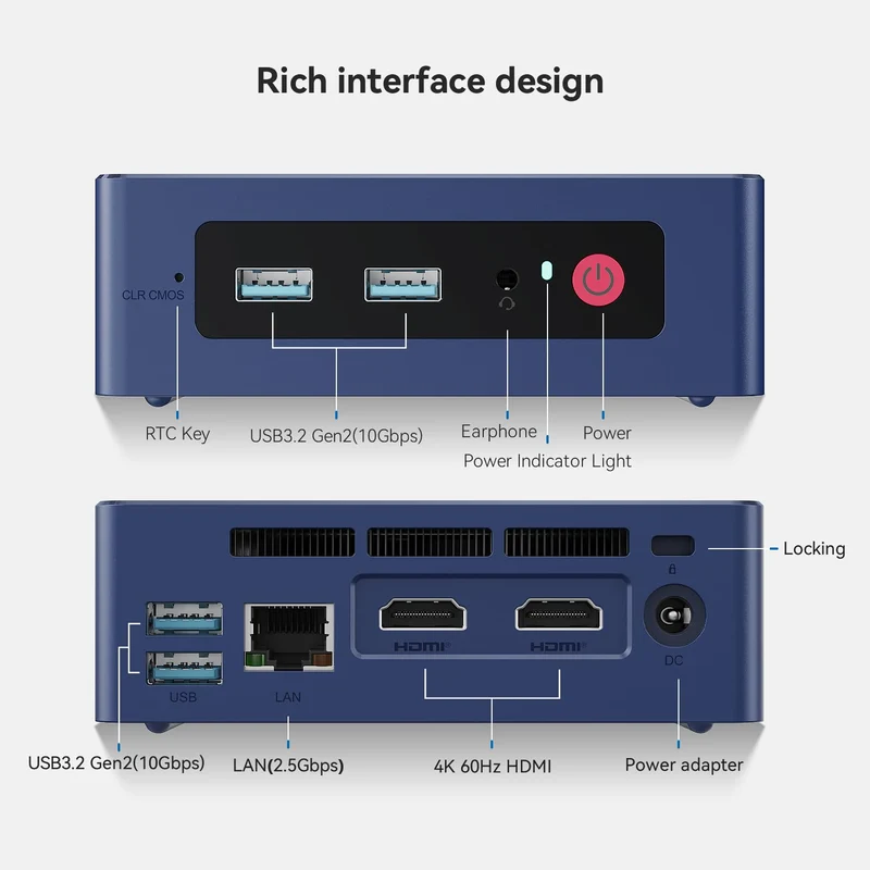 Mini PC Beelink S13 12 GB RAM, con Intel Twin Lake N150
