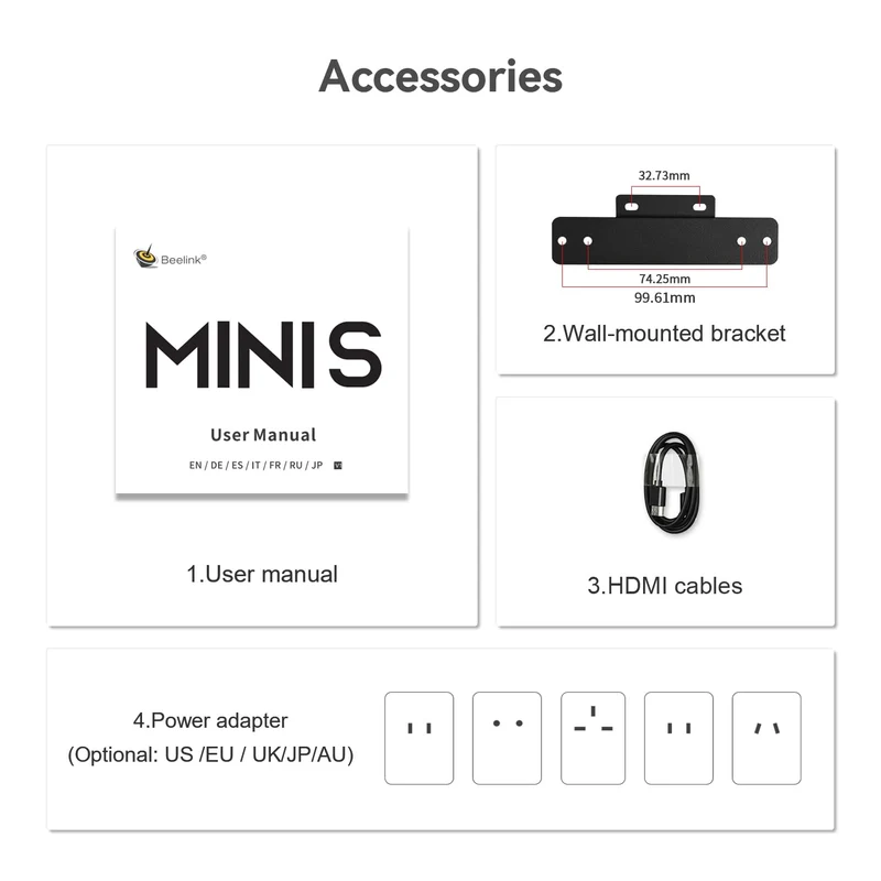 Mini PC Beelink S12 12 GB RAM, con Intel N95
