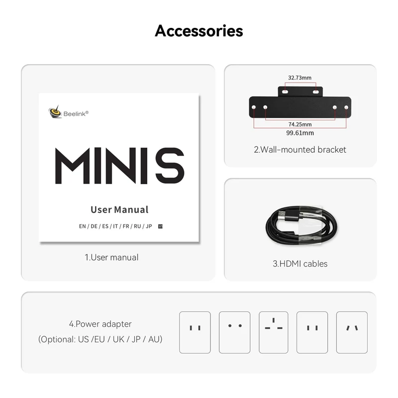 Mini PC Beelink S12 Pro 16 GB RAM 500 GB SSD, con Intel N100