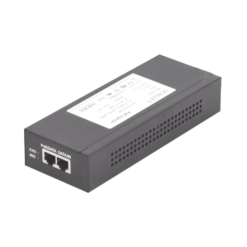 Inyector PoE Hikvision LAS60-57CN-RJ45 PoE++ 60 W 56 V