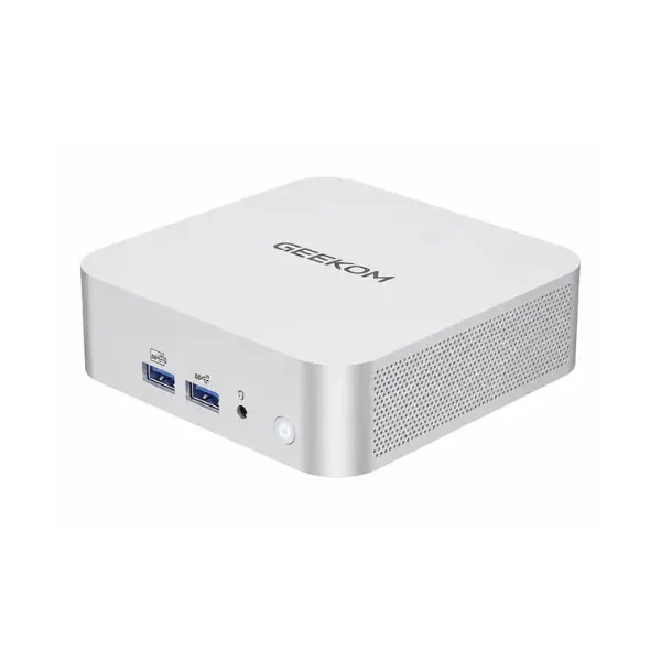Mini PC GEEKOM A5 Pro AMD Ryzen 5 7530U - 16 GB DDR4 - 512 GB NVMe M.2 - AMD Radeon 610M - 120 W - Win 11 Pro - Silver