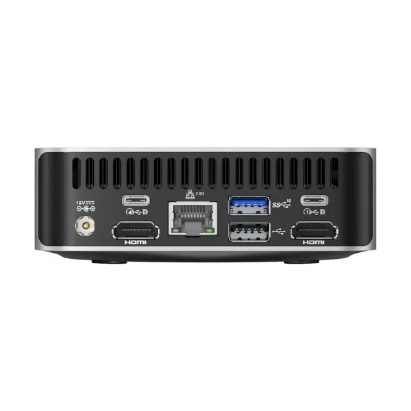 Mini PC GEEKOM A5 Pro AMD Ryzen 5 7530U - 16 GB DDR4 - 512 GB NVMe M.2 - AMD Radeon 610M - 120 W - Win 11 Pro - Silver