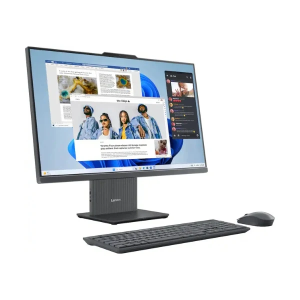 Todo en uno Lenovo IdeaCentre AIO 27" AMD Ryzen AI 5 330 (4.5 GHz) - 16 GB DDR5 - 512 GB SSD - AMD Radeon 820M - 135 W - Win 11 Home - Luna Grey