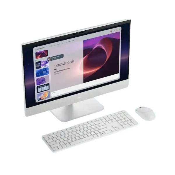 Todo en uno Dell 24" Intel Core Ultra 5 322 (2.5 GHz) - 16 GB DDR5 - 512 GB NVMe M.2 - Intel Graphics - 130 W - Win 11 Home - Light Ash