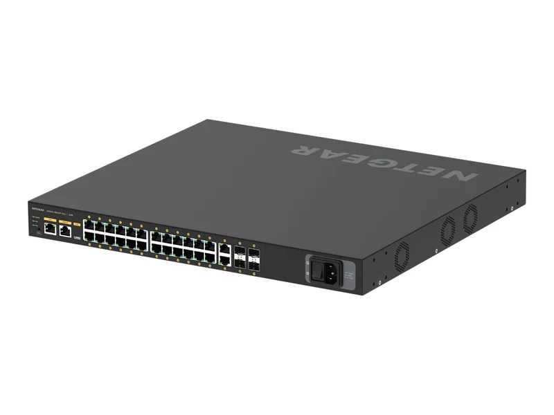 Switch de Red Netgear M4250-26G4XF-PoE+ AV Line Managed Switch