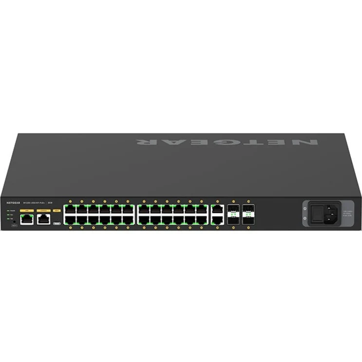 Switch de Red Netgear M4250-26G4XF-PoE+ AV Line Managed Switch