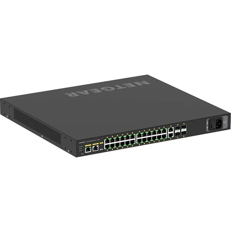 Switch de Red Netgear M4250-26G4XF-PoE+ AV Line Managed Switch