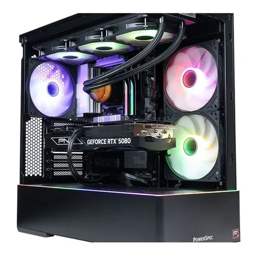 PC Gamer PowerSpec G915 Ryzen 9 9900X3D RTX 5080 64GB 2TB
