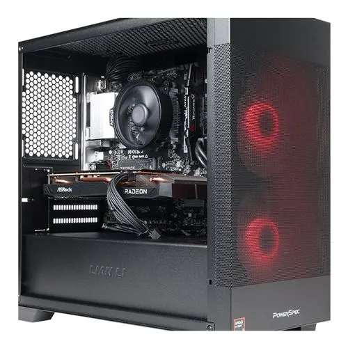 PC Gamer PowerSpec G542 Ryzen 5 5600X3D Radeon RX 7600 16GB 1TB