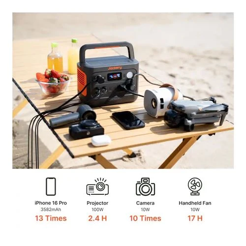 Estación de Energía Portátil Jackery Explorer 300 V2 288Wh 300W + SolarSaga 40W