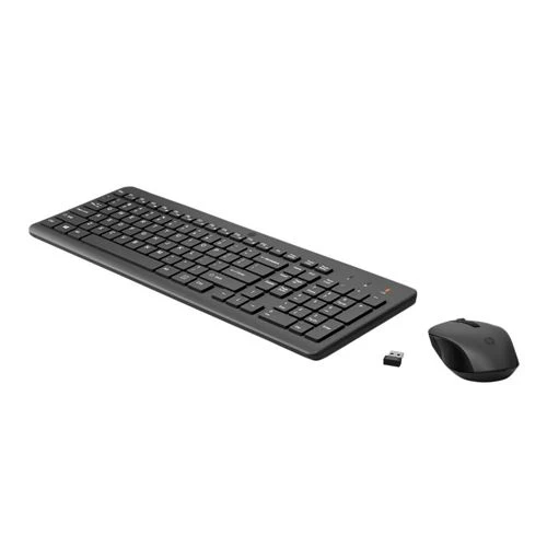 Combo Teclado y Mouse Inalámbrico HP 330 con Teclado Numérico Negro