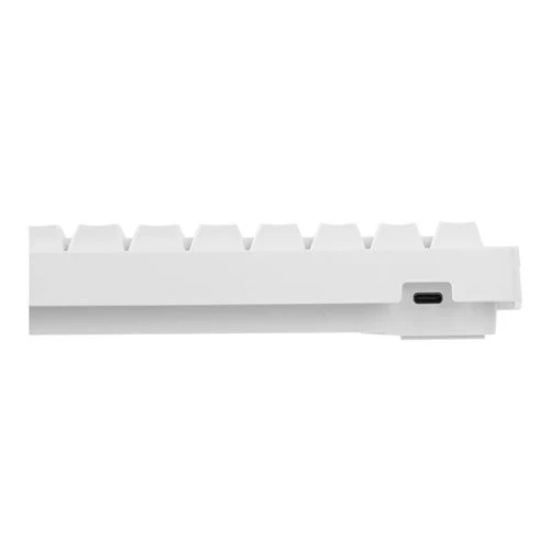 Teclado Magnetico Hall Effect Epomaker HE68 Lite Blanco
