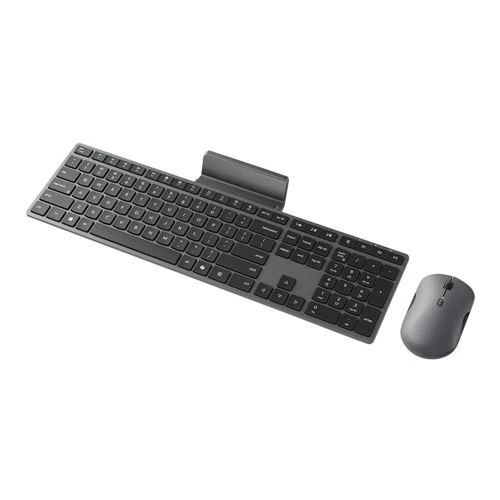 Combo Teclado y Mouse Inalambrico Lenovo 700 Multi-Dispositivo Gris Luna