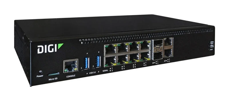 Switch de Red Digi Connect EZ 8-Port Serial Server