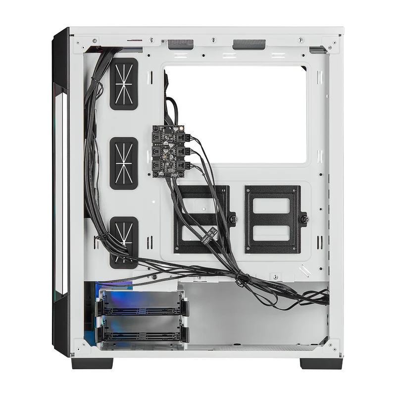 Corsair iCUE 220T RGB Tempered Glass (Blanc)