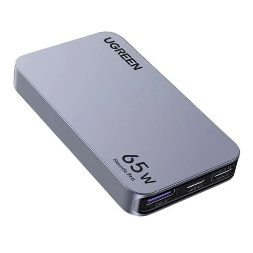 Cargador de Pared UGreen 65W Slim GaN Carga Rápida
