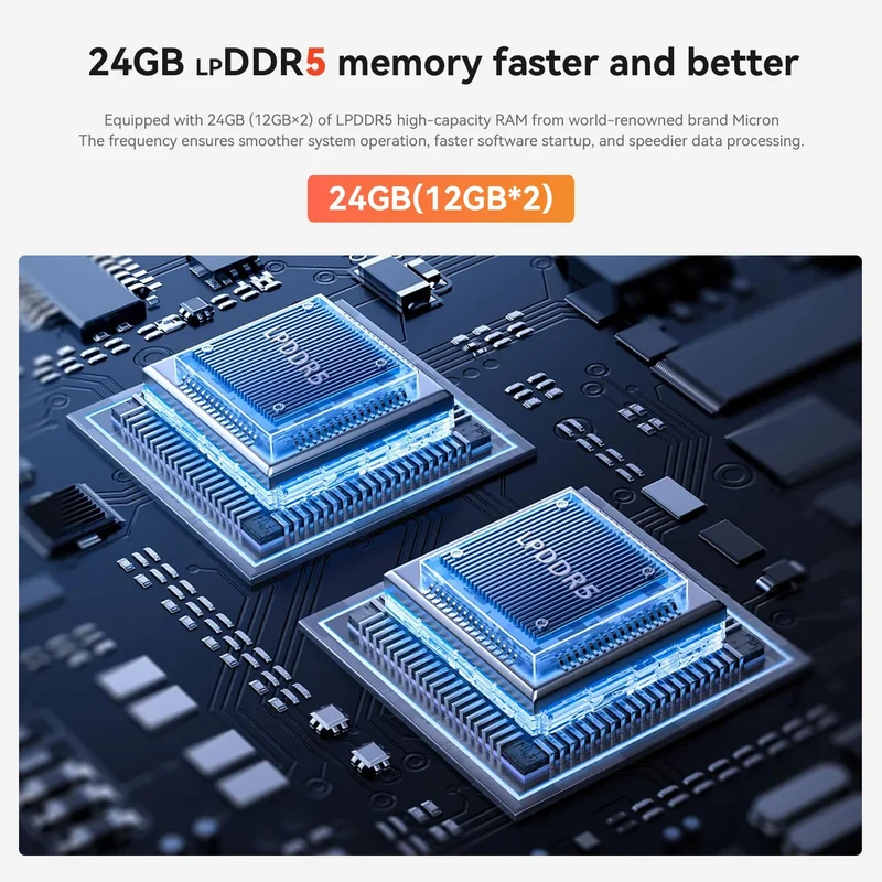 Mini PC Beelink EQR6 24 GB RAM 1 TB SSD, con AMD Ryzen 5 6600U