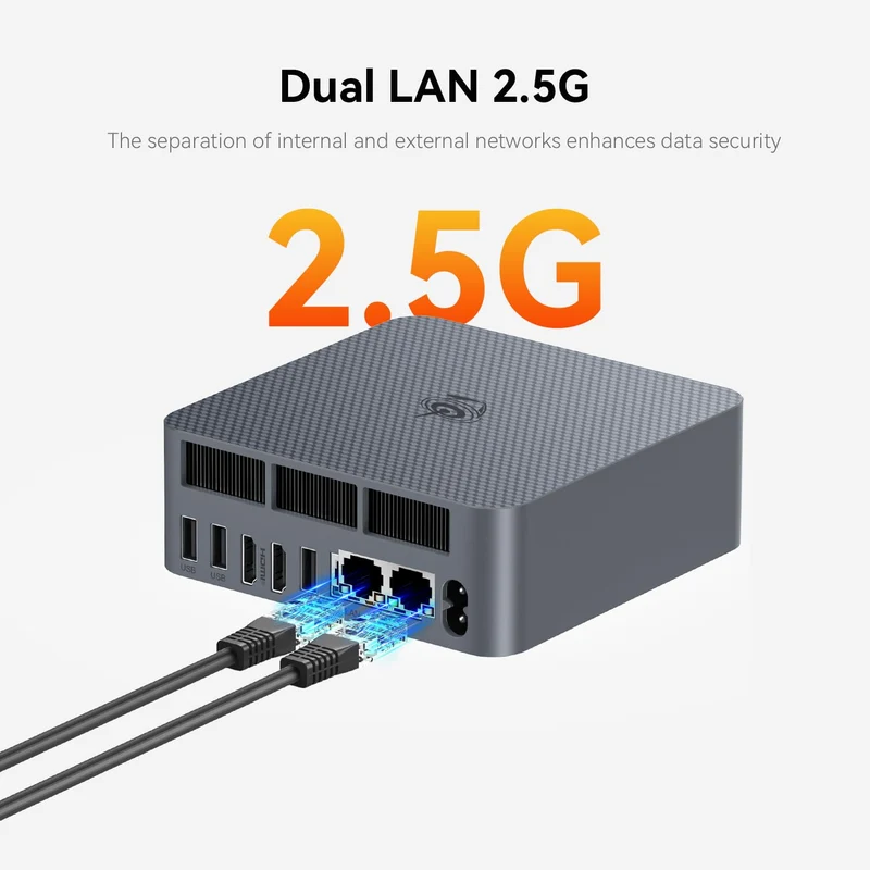 Mini PC Beelink EQR6 24 GB RAM 1 TB SSD, con AMD Ryzen 5 6600U