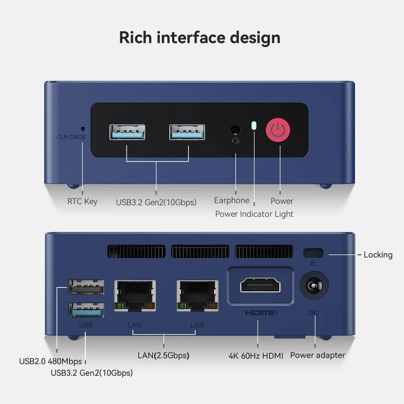 Mini PC Beelink S13 16 GB RAM 512 GB SSD, con Intel Twin Lake N150
