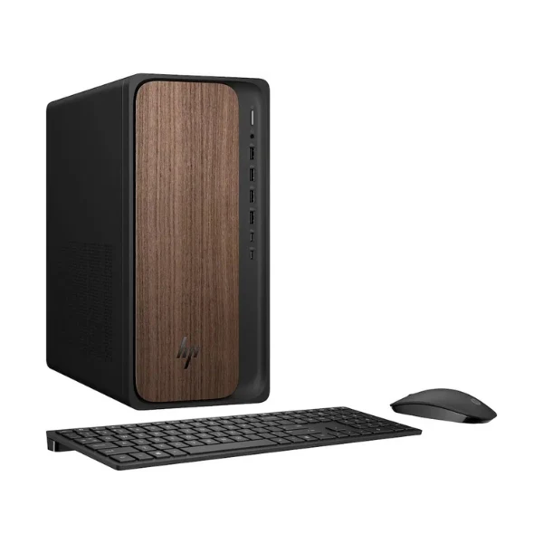 Computador HP OmniDesk Intel Core Ultra 7 265 (5.3 GHz) - 16 GB DDR5 - 1 TB NVMe M.2 - Intel Graphics - 280 W - Win 11 Home - Dark Wood