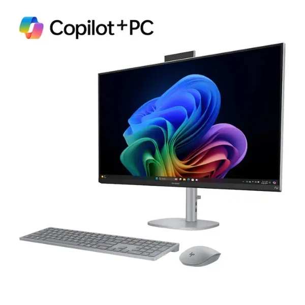 Todo en uno HP OmniStudio X 31,5" Intel Core Ultra 7 258V (4.8 GHz) - 32 GB LPDDR5X - 1 TB SSD - Intel Arc - 280 W - Win 11 Home - Meteor Silver