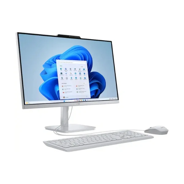 Todo en uno Lenovo A100 23,8" Intel Processor N100 (3.4 GHz) - 8 GB DDR5 - 256 GB SSD - Intel UHD Graphics - 65 W - Win 11 Home - Cloud Grey