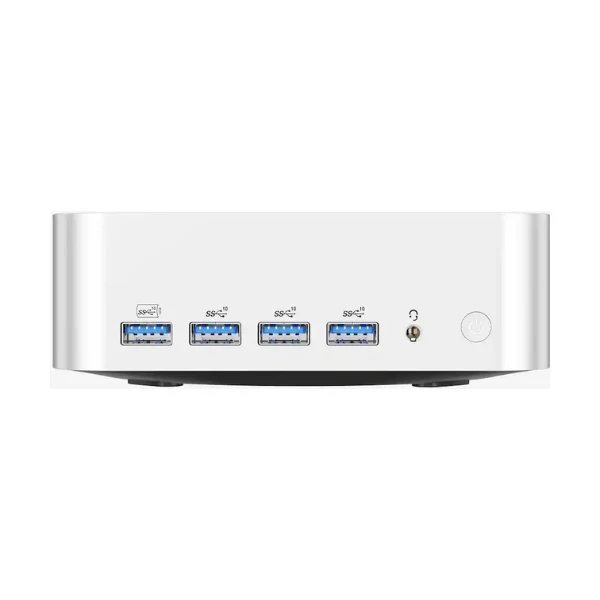 Mini PC GEEKOM A8 Max AMD Ryzen 7 8745HS - 16 GB DDR5 - 1 TB SSD - AMD Radeon 780M - 120 W - Win 11 Pro - Silver