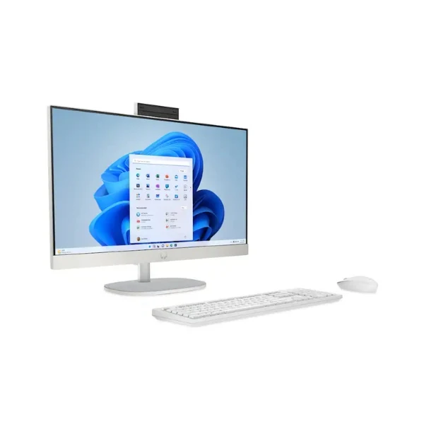 Todo en uno HP 23,8" Intel Core i5 1334U (4.6 GHz) - 8 GB DDR4 - 512 GB NVMe M.2 - Intel UHD Graphics - 90 W - Win 11 Home - Shell White
