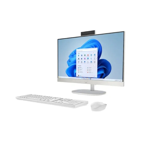 Todo en uno HP 23,8" Intel Core i5 1334U (4.6 GHz) - 8 GB DDR4 - 512 GB NVMe M.2 - Intel UHD Graphics - 90 W - Win 11 Home - Shell White