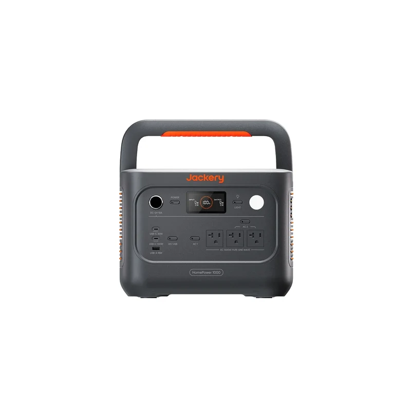Estación de Energía Portátil Jackery HomePower 1000 v2, 1024 Wh, 1500 W