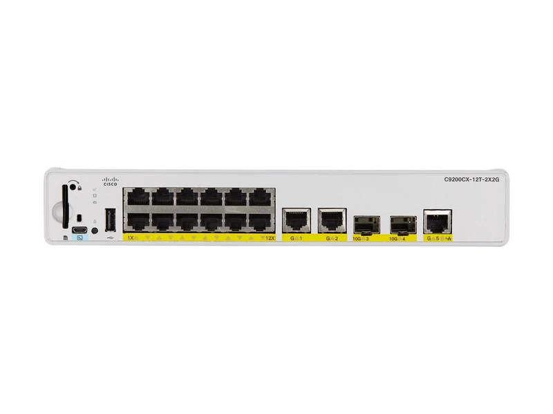 Switch de Red Cisco Catalyst 9200CX, 12 puertos Network Essentials