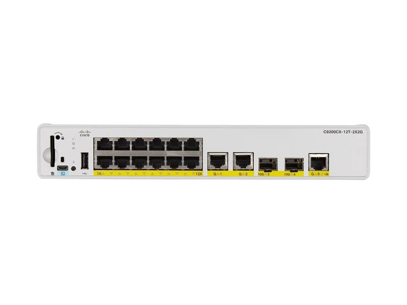 Switch de Red Cisco Catalyst 9200CX, 12 puertos Network Essentials