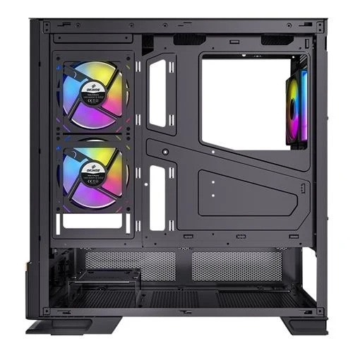 Case Okinos Aqua 6 Infinity ATX Mid-Tower Vidrio Templado Negro