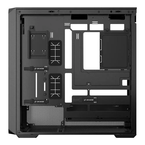 Case Okinos Air Cross ATX Mid-Tower Vidrio Templado Negro