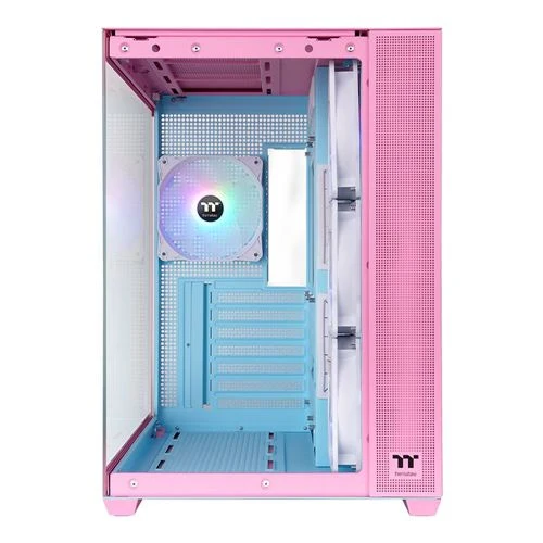 Case Thermaltake VIEW 380 TG ATX Vidrio Templado Rosado