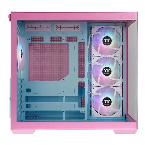 Case Thermaltake VIEW 380 TG ATX Vidrio Templado Rosado