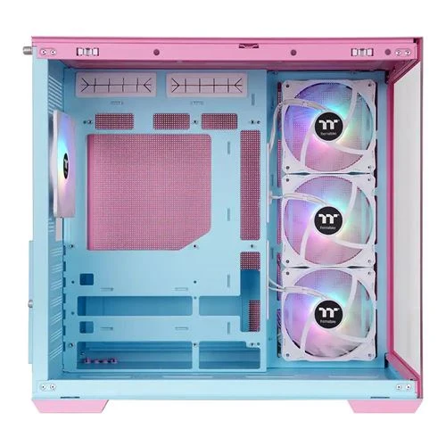 Case Thermaltake VIEW 380 TG ATX Vidrio Templado Rosado