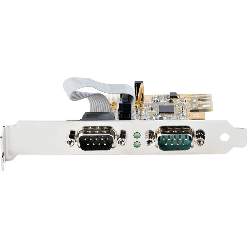 Adaptador de Red StarTech.com StarTech 2-Port PCI Express Serial Card