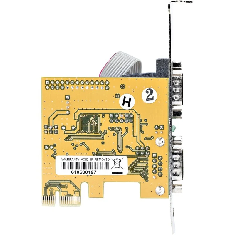 Adaptador de Red StarTech.com StarTech 2-Port PCI Express Serial Card