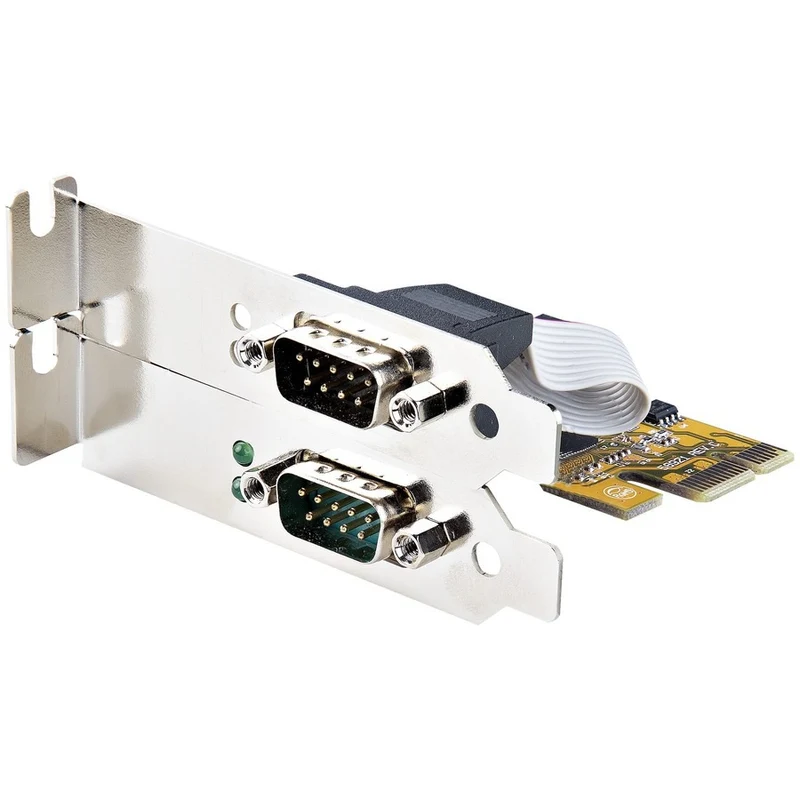 Adaptador de Red StarTech.com StarTech 2-Port PCI Express Serial Card