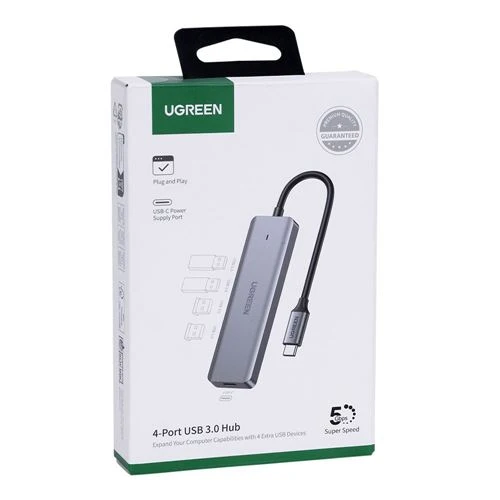 Hub USB UGreen USB-C con Alimentación 4A