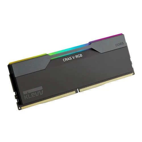 Memoria RAM KLEVV CRAS V RGB 32GB (2x16GB) DDR5-6000 CL28 Negro
