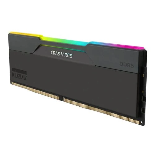 Memoria RAM KLEVV CRAS V RGB 32GB (2x16GB) DDR5-6000 CL28 Negro