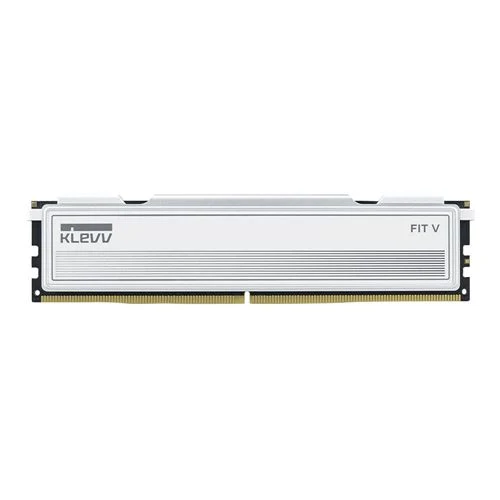 Memoria RAM KLEVV FIT V 32GB (2x16GB) DDR5-6000 CL30 Blanco Perfil Bajo