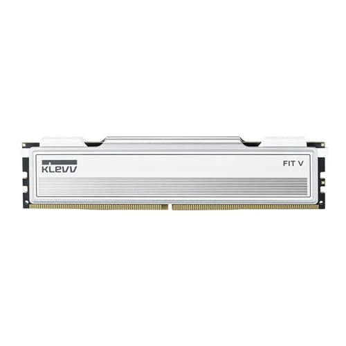 Memoria RAM KLEVV FIT V 32GB (2x16GB) DDR5-6000 CL30 Blanco Perfil Bajo